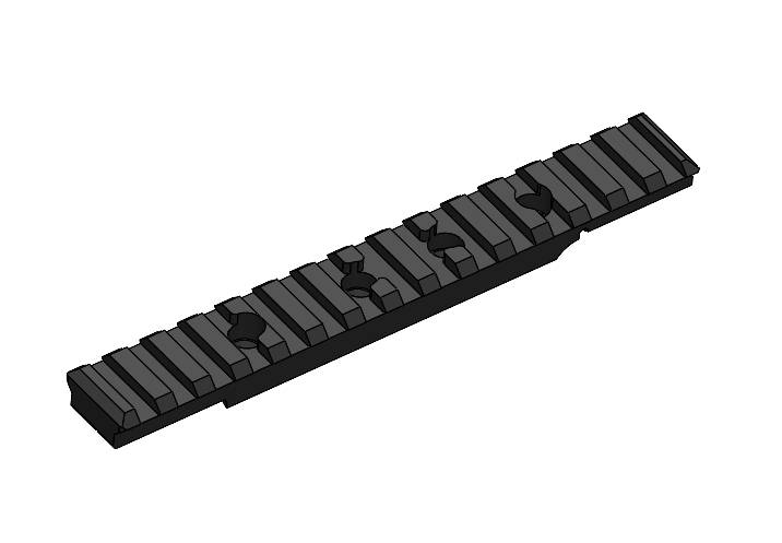 G3 Picatinny Rail, Scope Only
