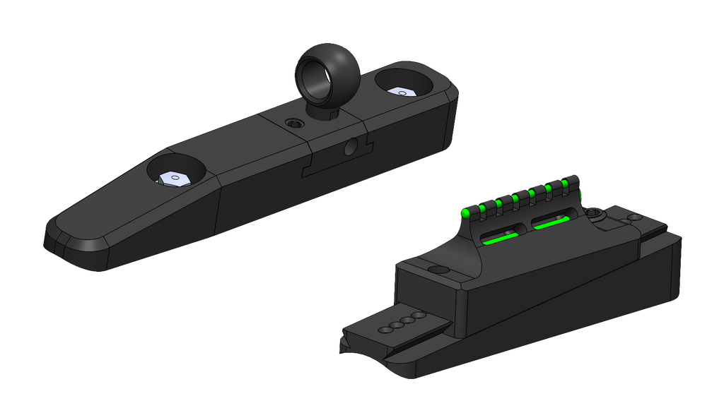 G3 Green Peep Sight Kit