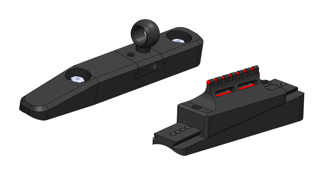 G3 Red Peep Sight Kit