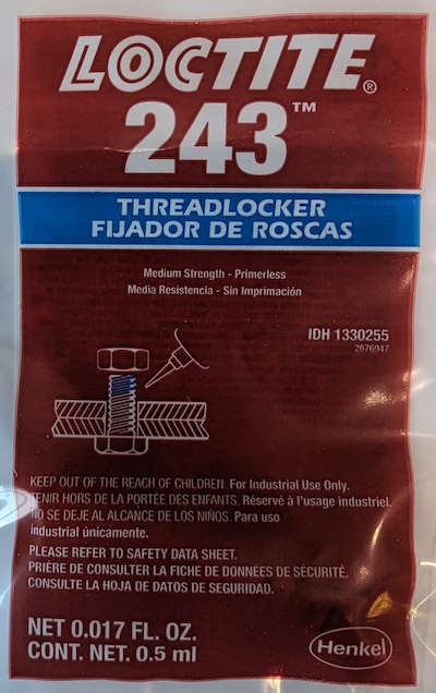 Loctite 243 (Blue)