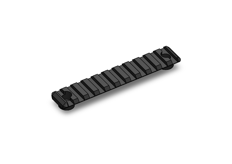 G3 Forend Picatinny Rail