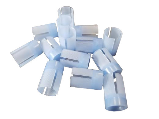Sabot, Harvester Crush Rib, .40 X .45, Blue (50 PACK)