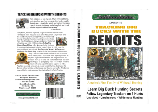 Tracking Big Bucks With The Benoits DVD